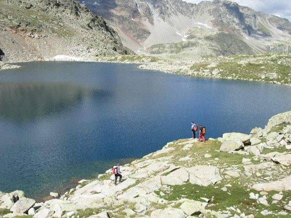 Cima di Piazzi - Il Lago Nero, raggiunto con una variante in discesa