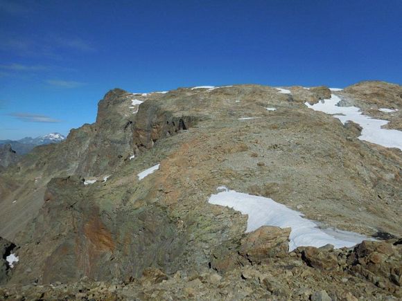 Cima di Saoseo - Sulla cresta E 