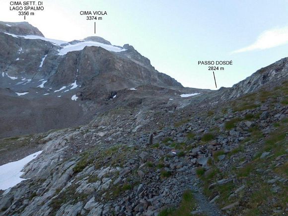 Cima di Saoseo - In salita, verso il Passo Dosd