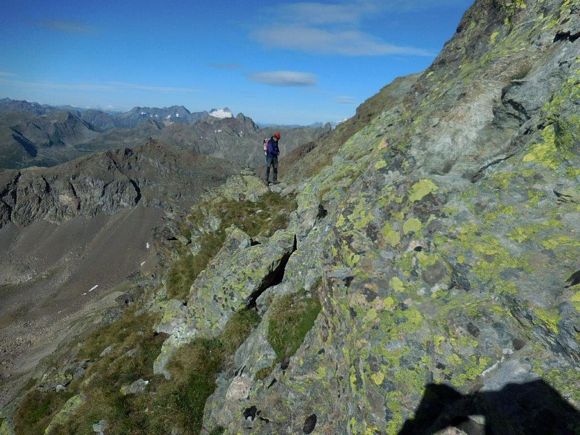 Cima di Saoseo - All'inizio dell'aggiramento