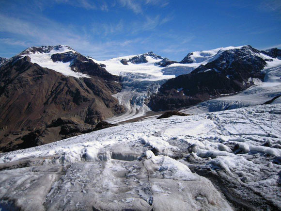 Cima di San Giacomo - Sono presenti diversi crepacci