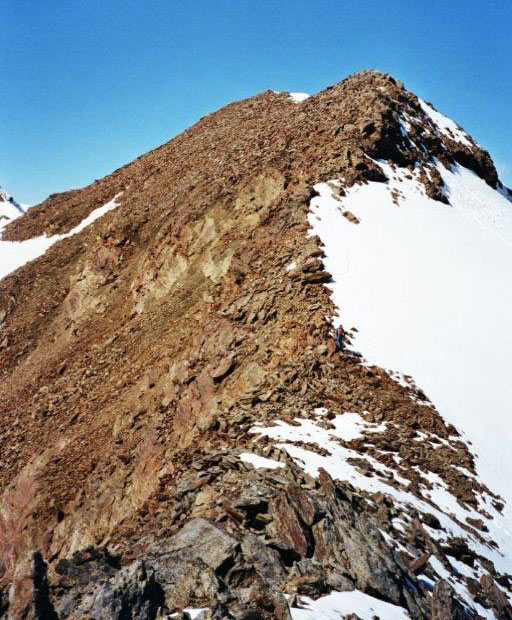 cimavenezia - Sulla cresta, verso la Terza Cima Venezia