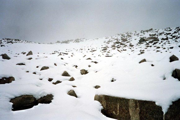 Cima Vertana - Sul versante S della Cima Vertana