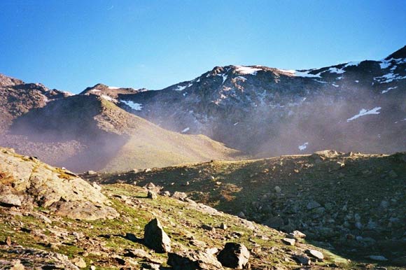 Cime dei Forni - In salita nell'alta Val Pisella