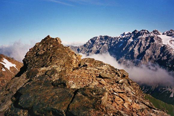 Cime dei Forni - La vetta della Cima Occidentale-Punta E