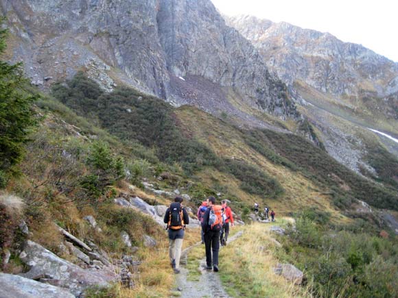 cornodigrevo - In cammino verso l'attacco della ferrata