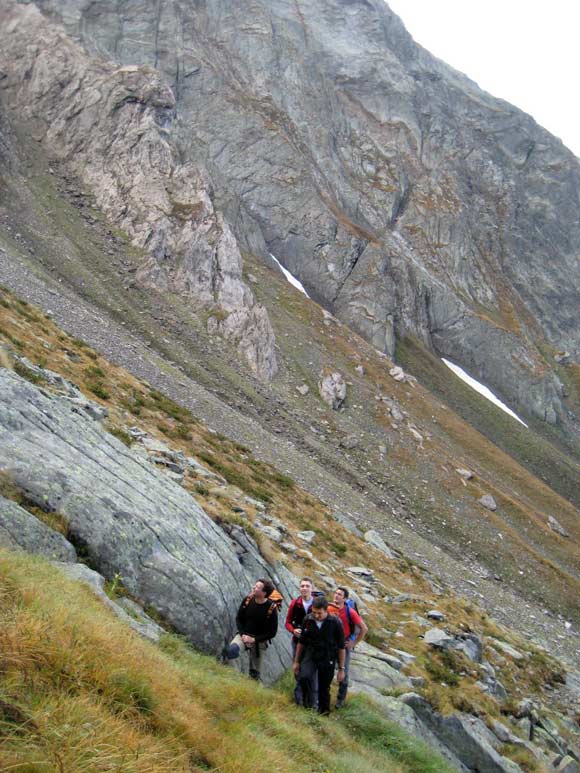 Corno di Grevo - Guardando la cresta