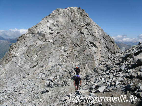 Corno di Lago Scuro - Scendendo al Passo di Lago Scuro