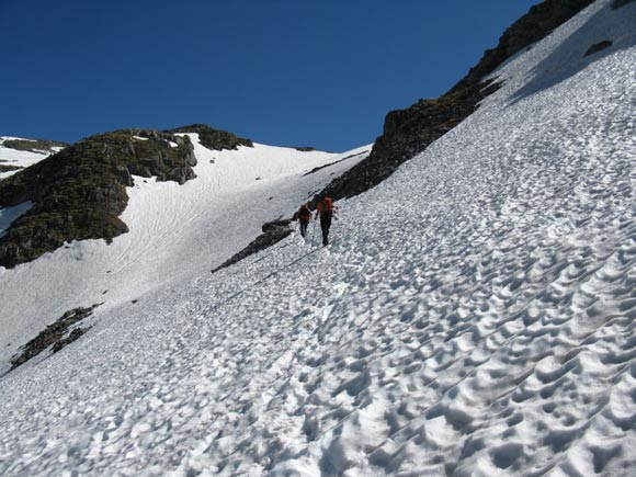 Cornone di Blumone - Salendo verso il Passo di Blumone