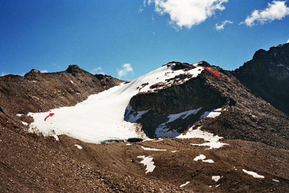 Croda di Cengles - Angelo Piccolo - Verso l'Angelo Piccolo