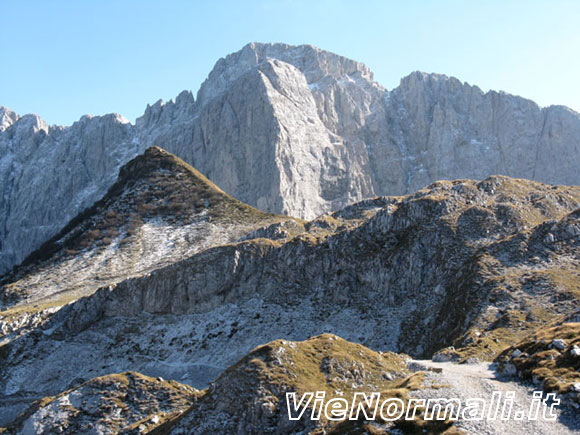 Monte Ferrante - Vista sulla Presolana