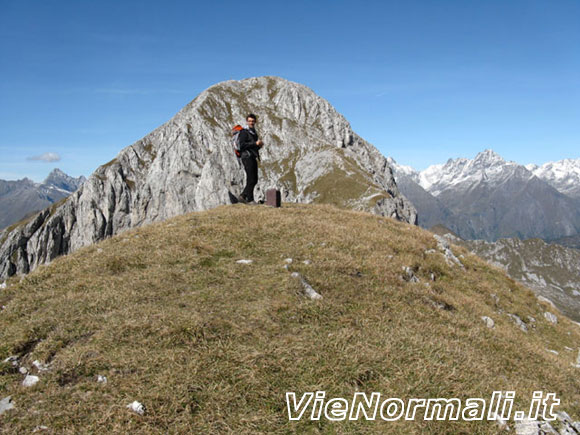 Monte Ferrante - Sulla cima del Monte Ferrantino