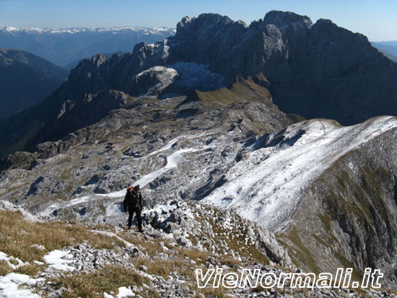 Monte Ferrante - Pocosotto la cima del Ferrante