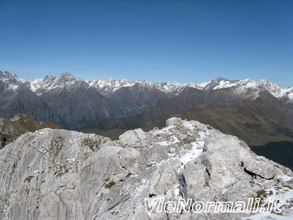 Monte Ferrante - Vista dalla cima