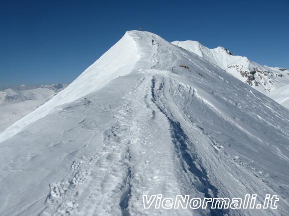 Cima di Grem - Ultimo tratto versola cima