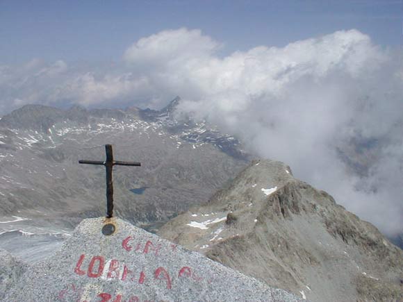 Lobbia Alta - Croce sulla cima