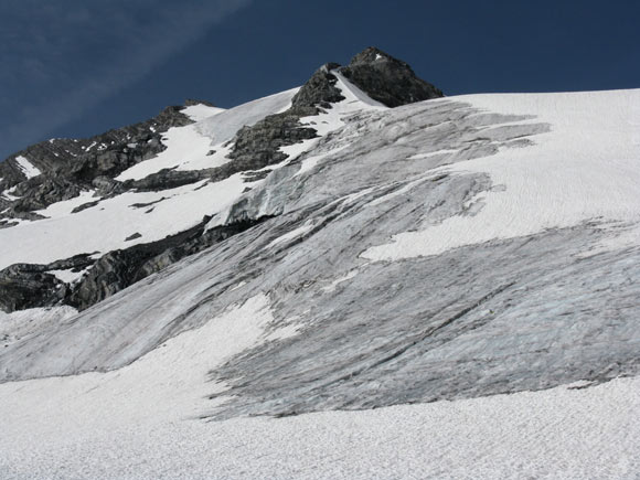 Madaccio di dentro - Cima Tuckett - Ghiacciaio sotto la Punta degli Spiriti