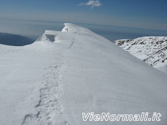 montebaldo - Cornici lungo la cresta