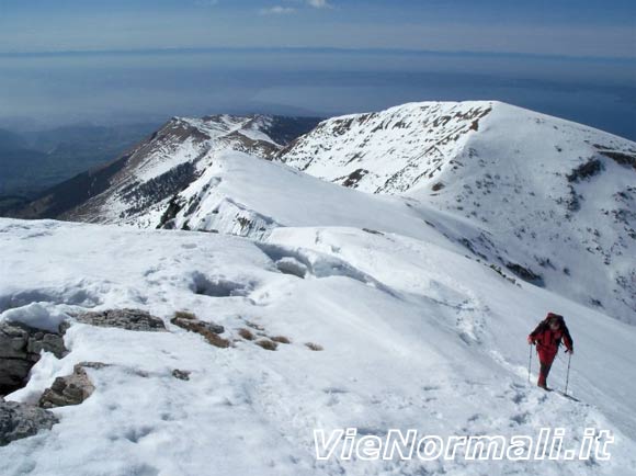 Monte Baldo - Coal Santo - Verso la cima del Coal Santo