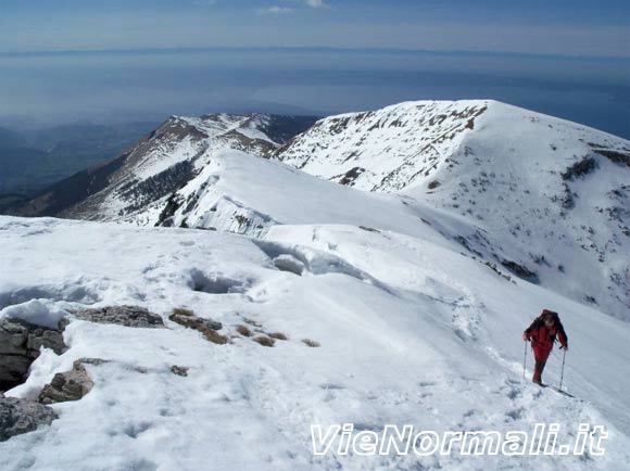 montebaldo - Verso la cima del Coal Santo