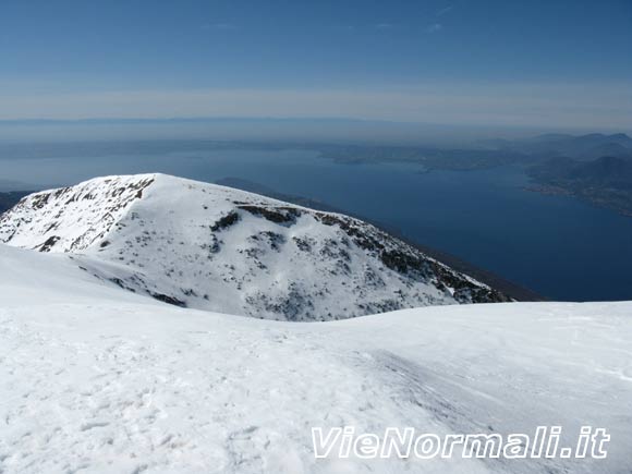 Monte Baldo - Coal Santo - Il lago di Garda visto dal Coal Santo