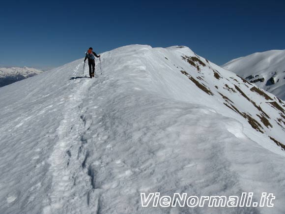 Monte Baldo - Coal Santo - Ultimi metri prima di Cima Chiergo