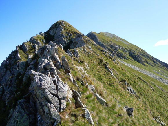 Monte Cadelle - Sulla cresta