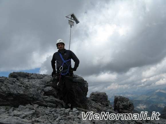 Monte Cristallo - Sulla cima rocciosa