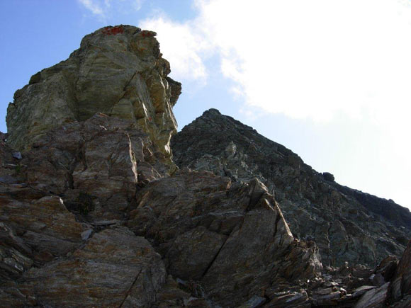 Monte Forcellina - Sulla cresta SW