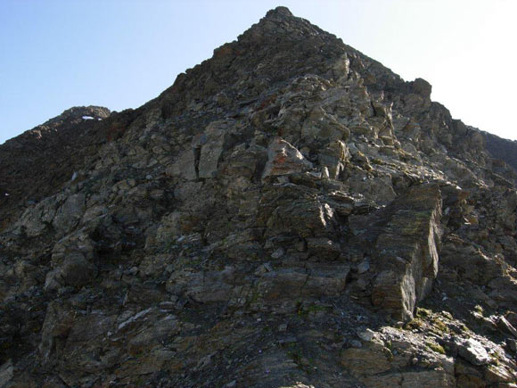 Monte Forcellina - Sulla cresta SW