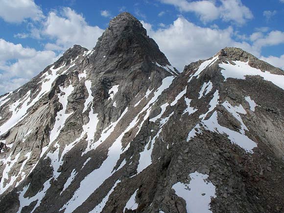 Monte Gavia - Antecima e cima del Monte Gavia