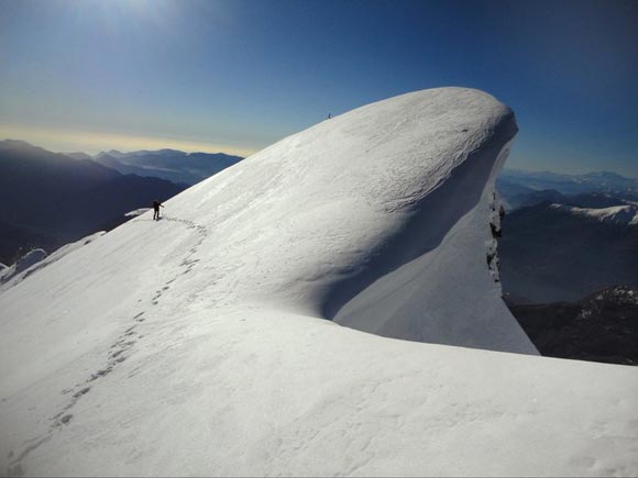 montelegnonecrestasud - Presso l'ultima elevazione che precede la vetta