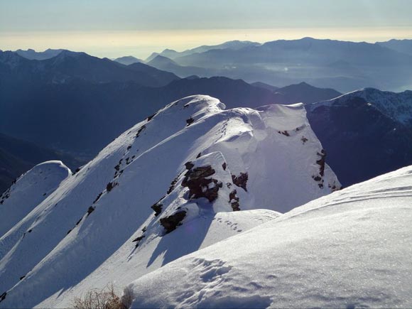 montelegnonecrestasud - Tratto di cresta al ritorno