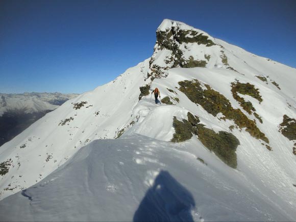 montelegnonecrestasud - Verso la quota 2495 m