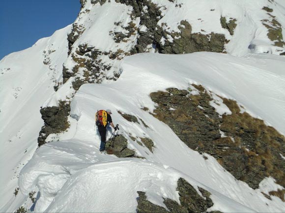 montelegnonecrestasud - Tratto in cresta