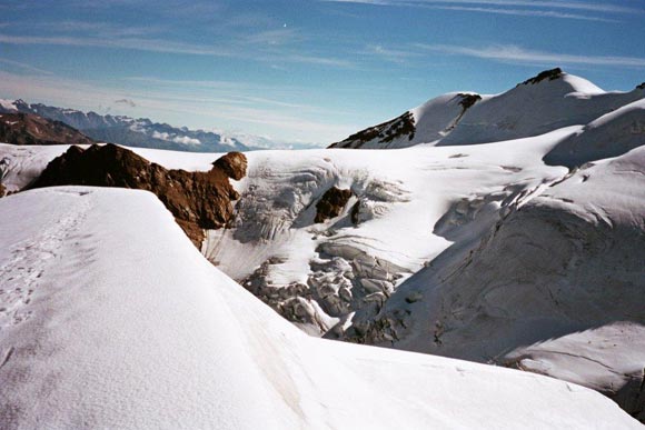 Monte Pasquale - Panorama verso NE, a destra la Zufàll-Spitze
