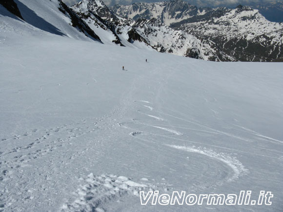 Monte San Matteo - Sul terzo pianoro