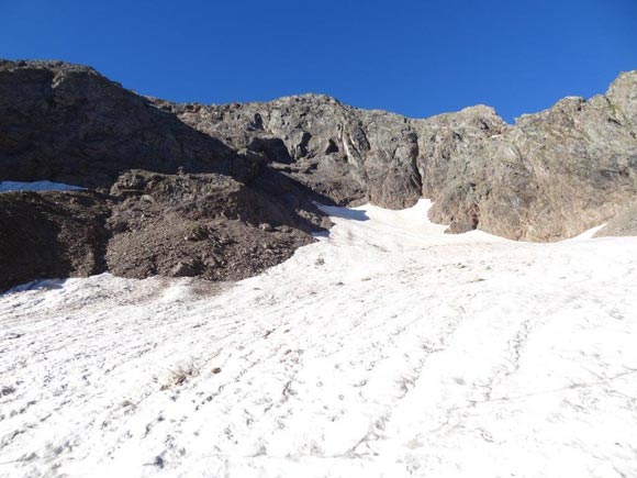 Monte Torena - Versante N - All'inizio del Ghiacciaio del Monte Torena