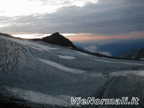 pandizucchero - Alba verso il rifugio Cima Libera