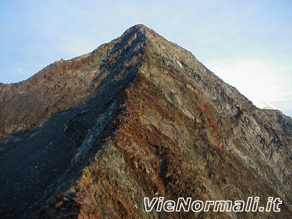 Pan di Zucchero - La Cima del Prete con la cresta di salita