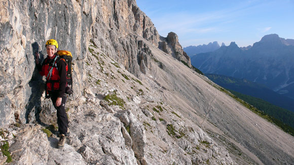 Monte Pelmo - Primi passi sulla Cengia di Ball