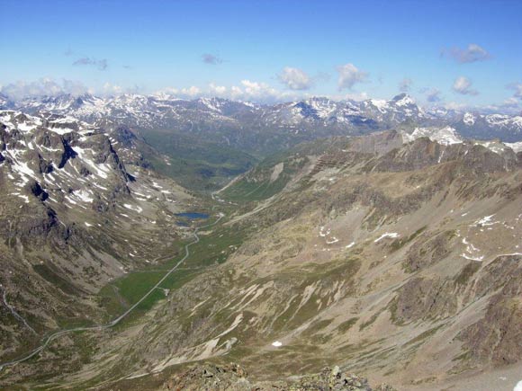 Piz Albana - La sella del Julierpass