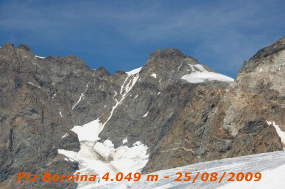 pizbernina - Cima italiana e rifugio Marco e Rosa