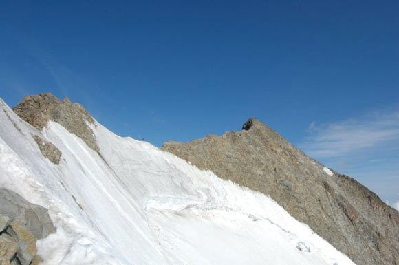 pizbernina - Discesa dalla cresta