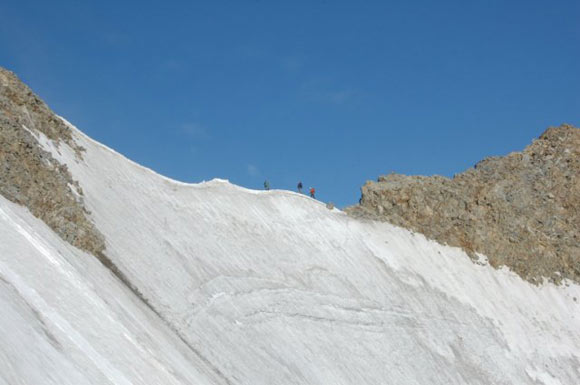 Pizzo Bernina - Zoom sulla cresta