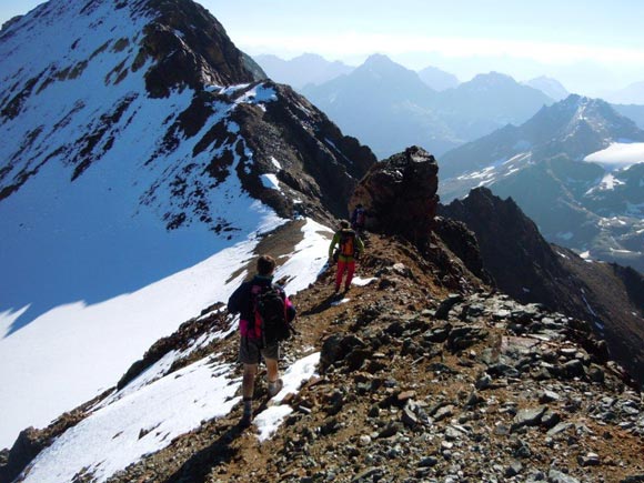 Piz Calderas - In discesa verso la sella