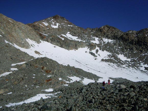 Piz Calderas - In salita verso il Piz Calderas