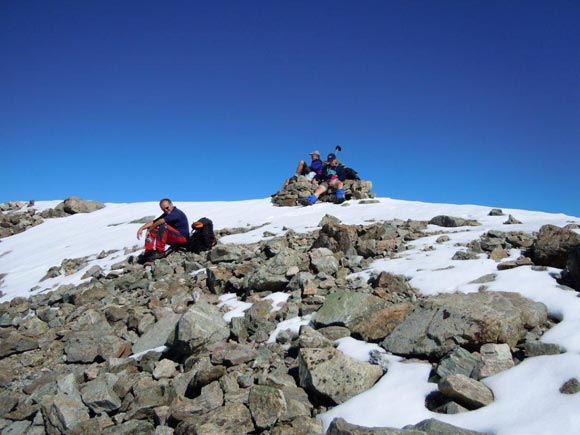 Piz Calderas - In vetta al Piz Calderas