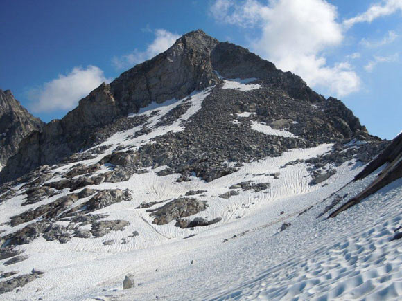 Piz Casnil - Sul piccolo ghiacciaio