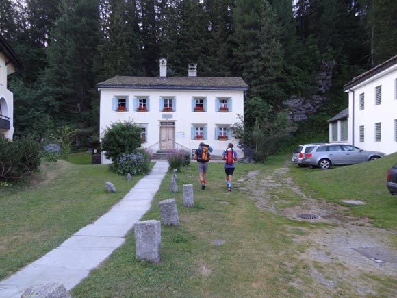 pizcorvatsch - La casa dove soggiorn Nietzsche, alla partenza